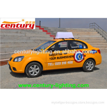 car top acrylic magnetic sign